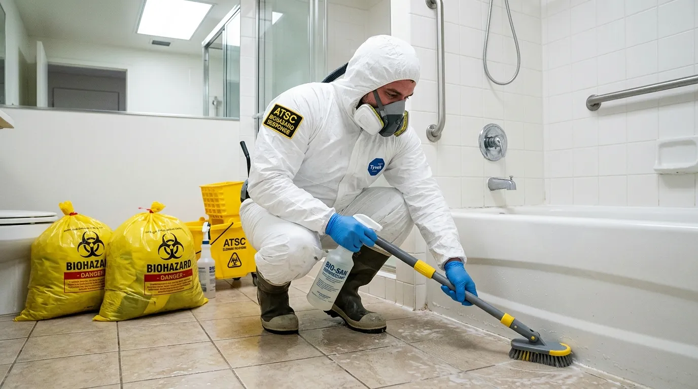 Decontamination equipment deployed for Blood Cleanup in Lyons